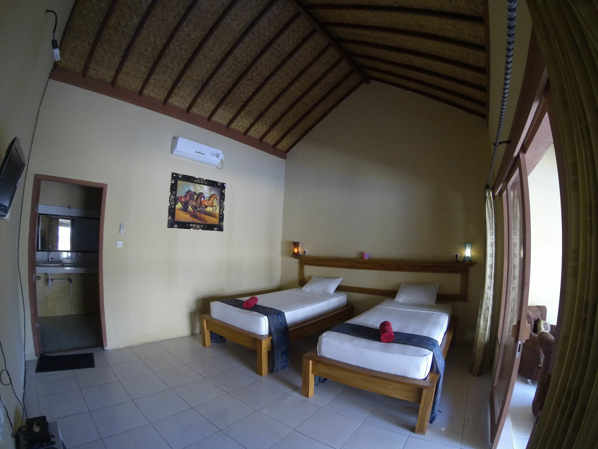 Indigenous Bungalow Gili Trawangan Dış mekan fotoğraf